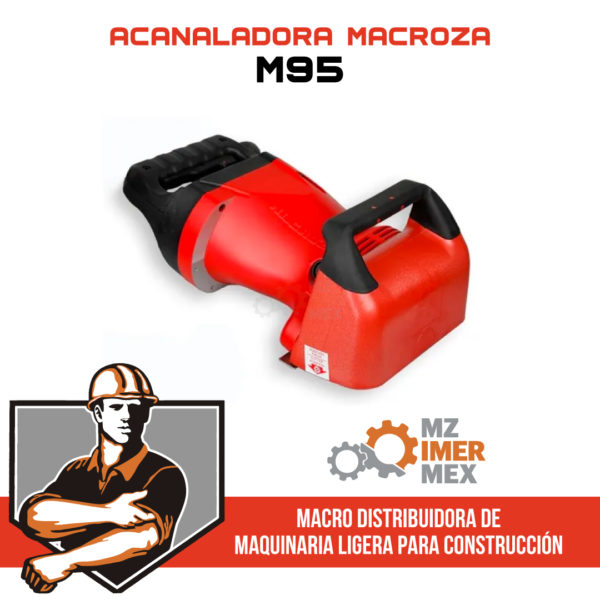 Ranuradora Macroza Modelo M95 - MZ IMER MEX