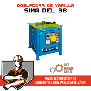 Dobladora Varilla SIMA DEL36 - MZ IMER MEX