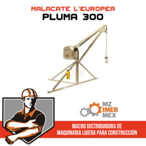 Malacate l'europea modelo Pluma 300 - MZ IMER MEX