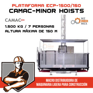 CAMAC Plataforma de transporte ECP-1500/150 - MZ IMER MEX